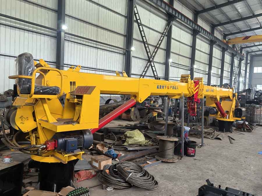 挖抓船吊固定吊車載吊總成