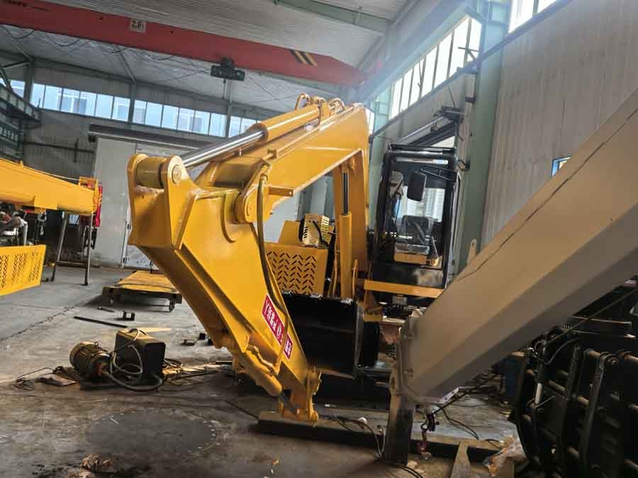 挖抓船吊固定吊車載吊總成