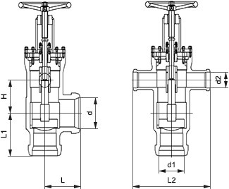 高加止回閥結(jié)構(gòu)示意圖