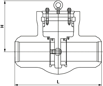 堵閥結構示意圖