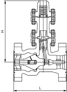 空排止回閥結構示意圖